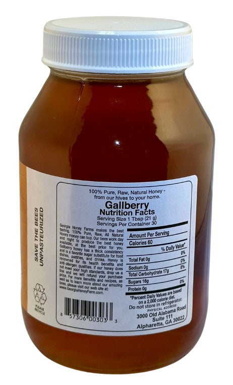 Gallberry Honey 45oz