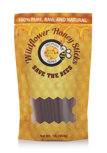 Wildflower Honey Sticks